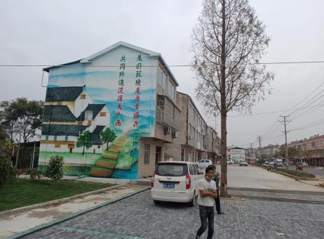  霍邱墙绘的制作流程
