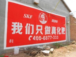  霍邱刷墙广告”蕴含了时代命题