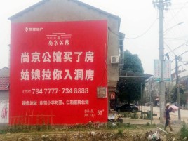  霍邱墙体广告在乡镇、农村市场的媒体优势