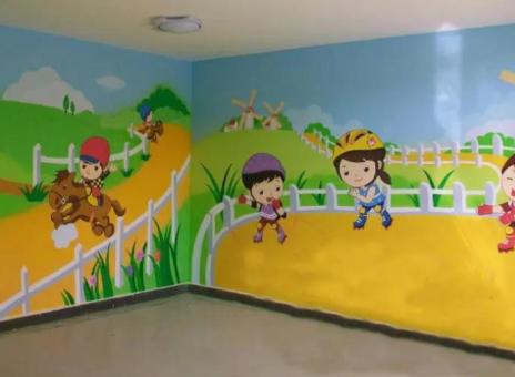 霍邱幼儿园墙体彩绘制作流程及注意事项