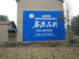  霍邱农村墙体广告的长尾效应