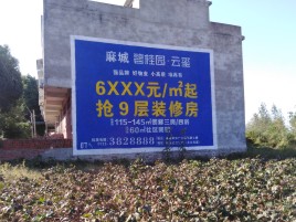  霍邱墙体广告的好处