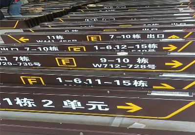  霍邱广告标识中，常见的几种安装方式。