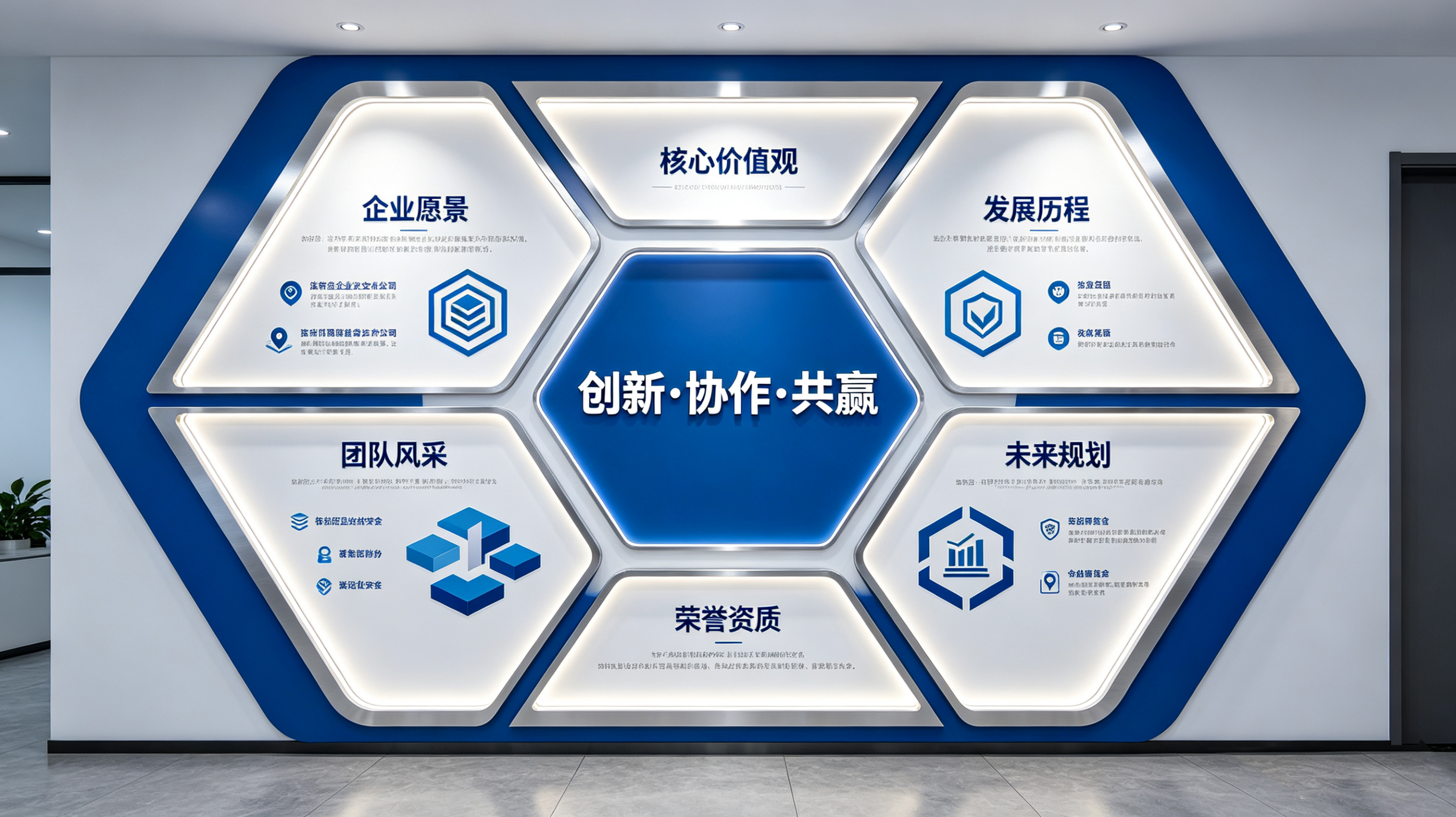  霍邱企业文化墙六边形避坑指南（新手常犯5个错误）